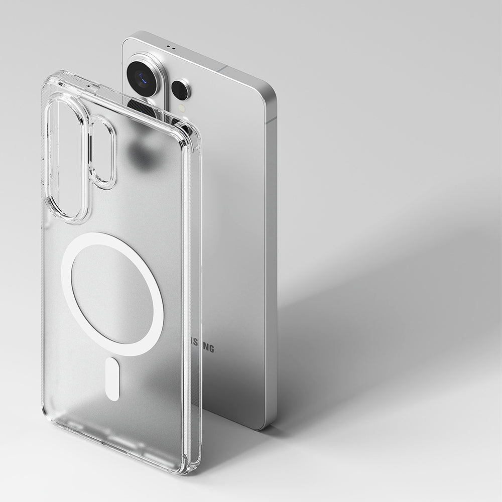 Husa de protectie Ringke Fusion MagSafe compatibil cu Samsung Galaxy S26 Ultra, Transparent Mat