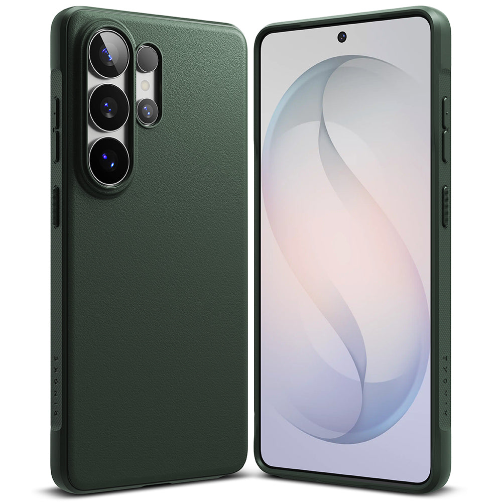 Husa de protectie Ringke Onyx compatibil cu Samsung Galaxy S26 Ultra, Verde Inchis