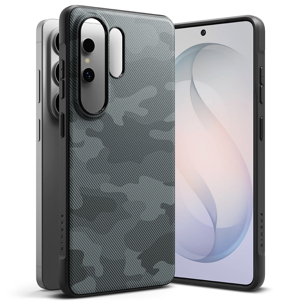 Husa de protectie Ringke Onyx compatibil cu Samsung Galaxy S26 Ultra, Camo Black