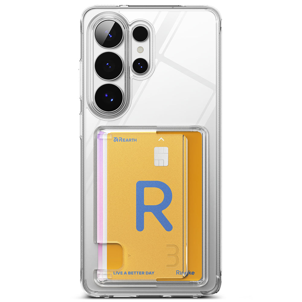 Husa de protectie Ringke Fusion Card compatibil cu Samsung Galaxy S26 Ultra, Transparent