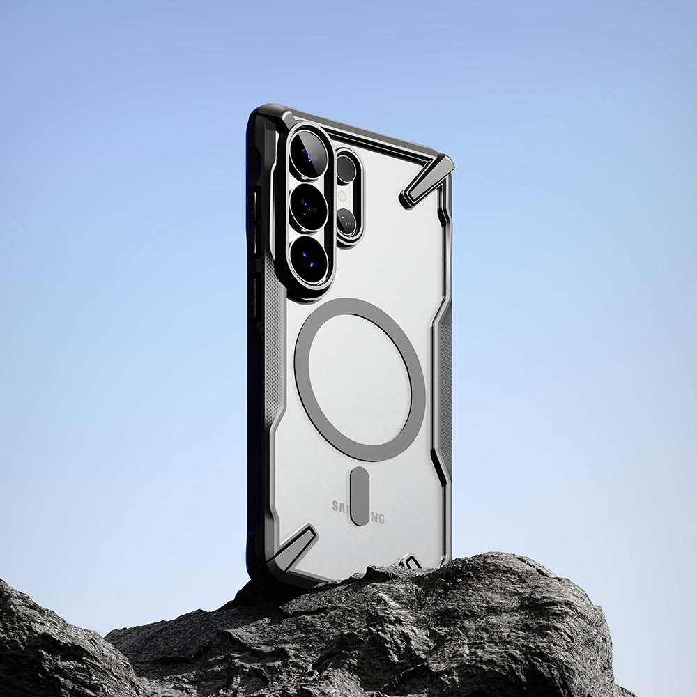 Husa de protectie Ringke Fusion X MagSafe compatibil cu Samsung Galaxy S26 Ultra, Negru
