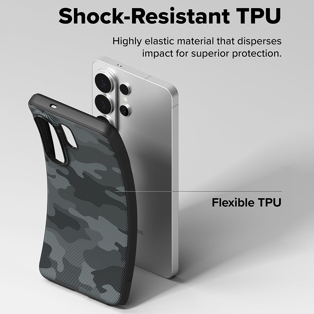 Husa de protectie Ringke Onyx MagSafe compatibil cu Samsung Galaxy S26 Ultra, Camo Black