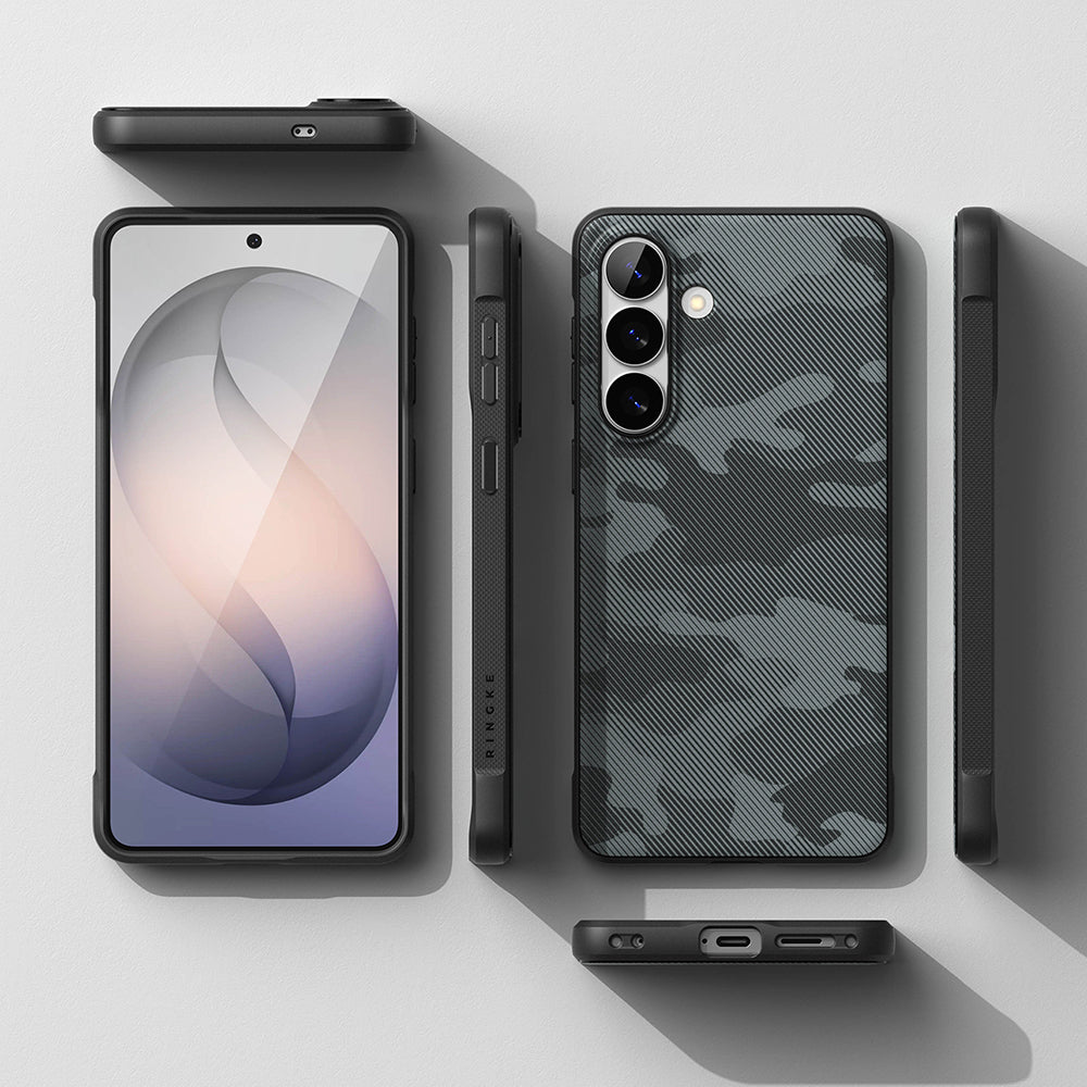 Husa de protectie Ringke Onyx compatibil cu Samsung Galaxy S26, Camo Black