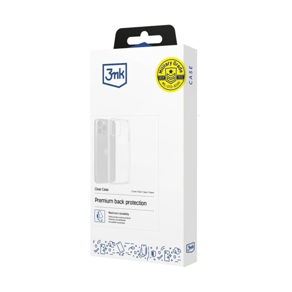 Husa de protectie 3mk Clear compatibil cu Xiaomi Redmi Note 15 Pro 5G, Transparent