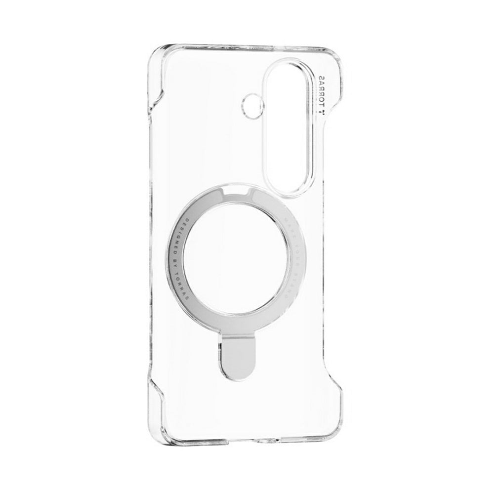 Husa de protectie Torras Ostand Slim Series compatibil cu Samsung Galaxy S26, Transparent