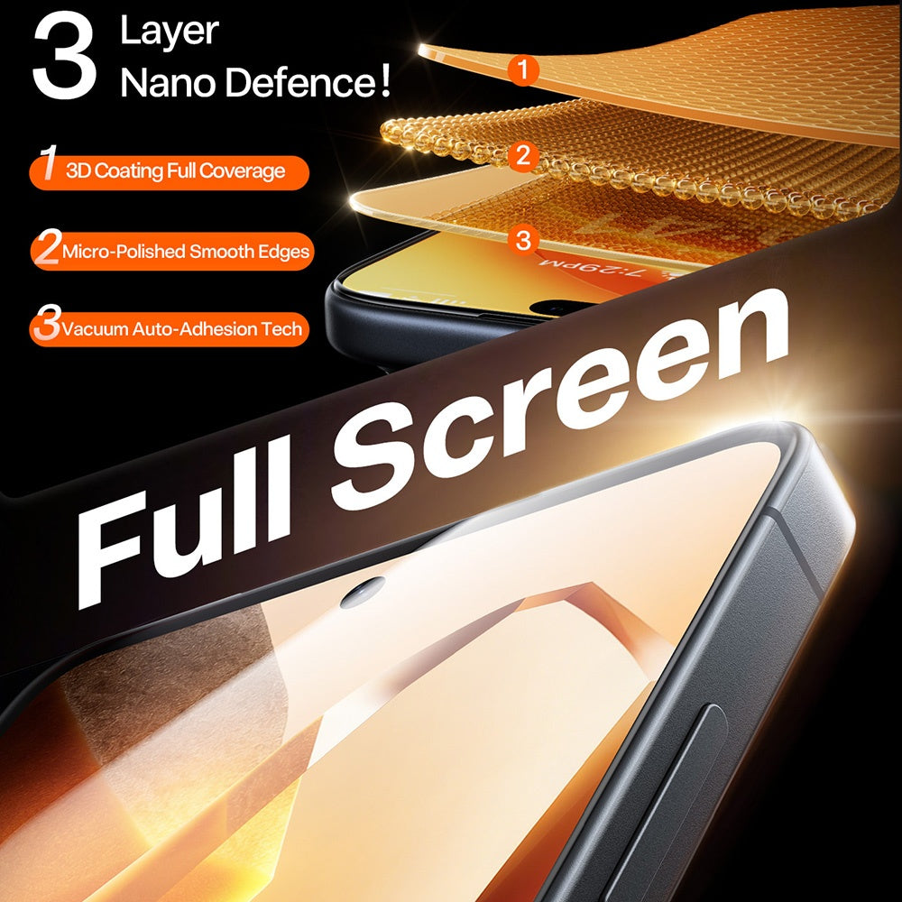 Folie de protectie Torras GlassGo Install Master compatibil cu Samsung Galaxy S26 Plus, Transparent