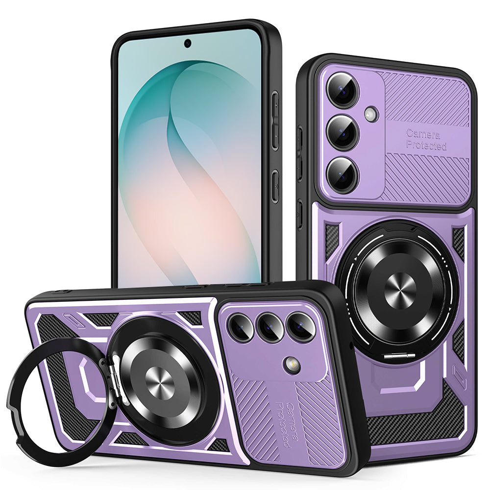 Husa de protectie Techsuit RuggedCam compatibil cu Samsung Galaxy S26 Plus, Mov