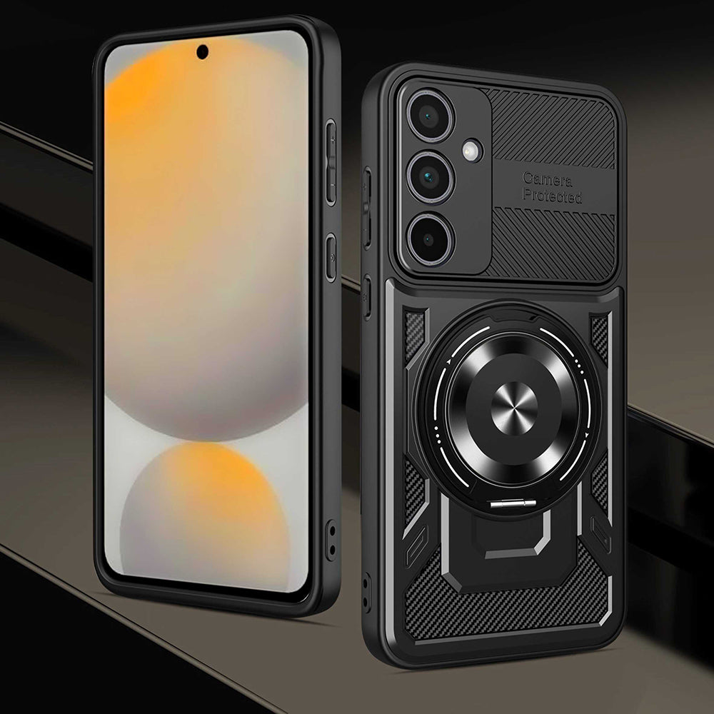 Husa de protectie Techsuit RuggedCam compatibil cu Samsung Galaxy S26 Plus, Albastru