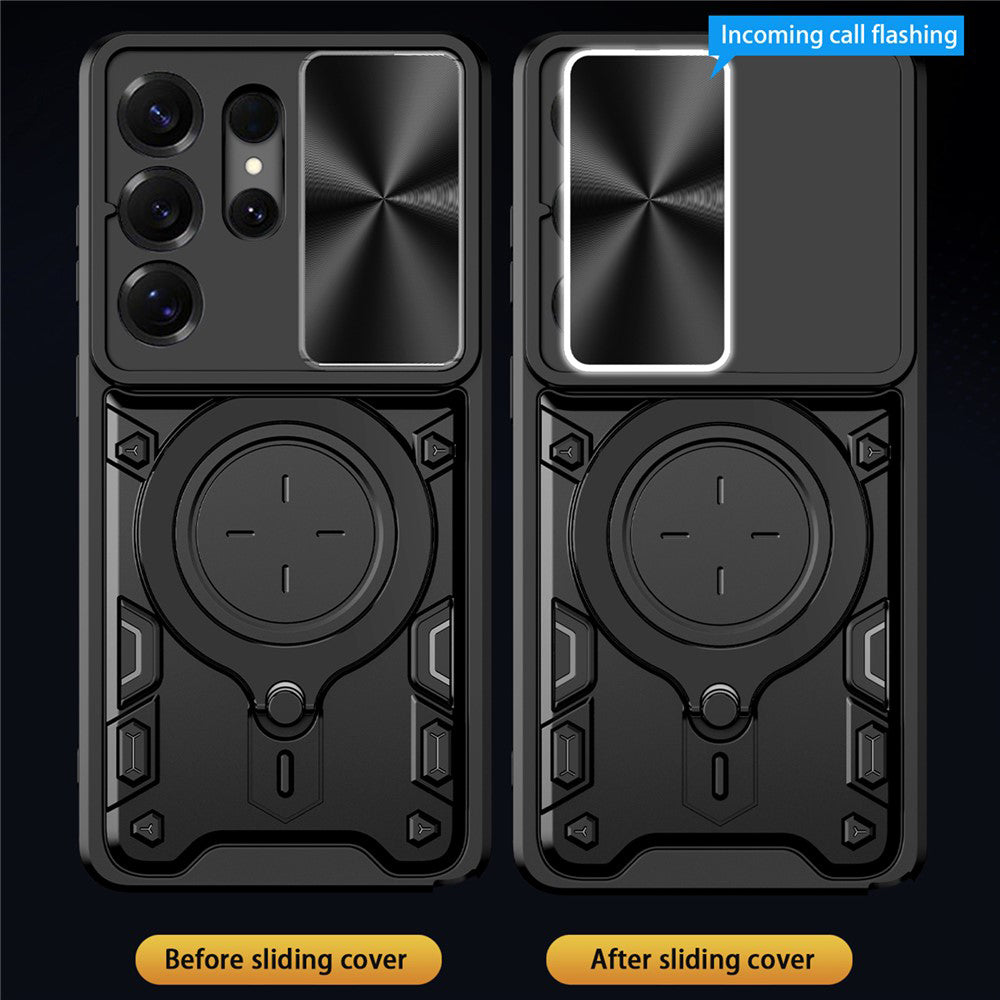 Husa de protectie Techsuit CamGuard Pro compatibil cu Samsung Galaxy S26 Ultra, Roz Auriu