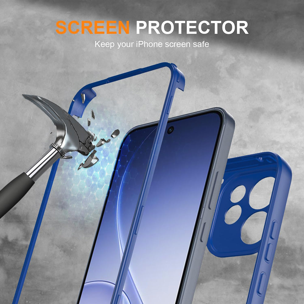 Folie de protectie Techsuit ColorVerse 360 Series + compatibil cu Oppo Reno15 F / Reno15 FS 5G, Negru