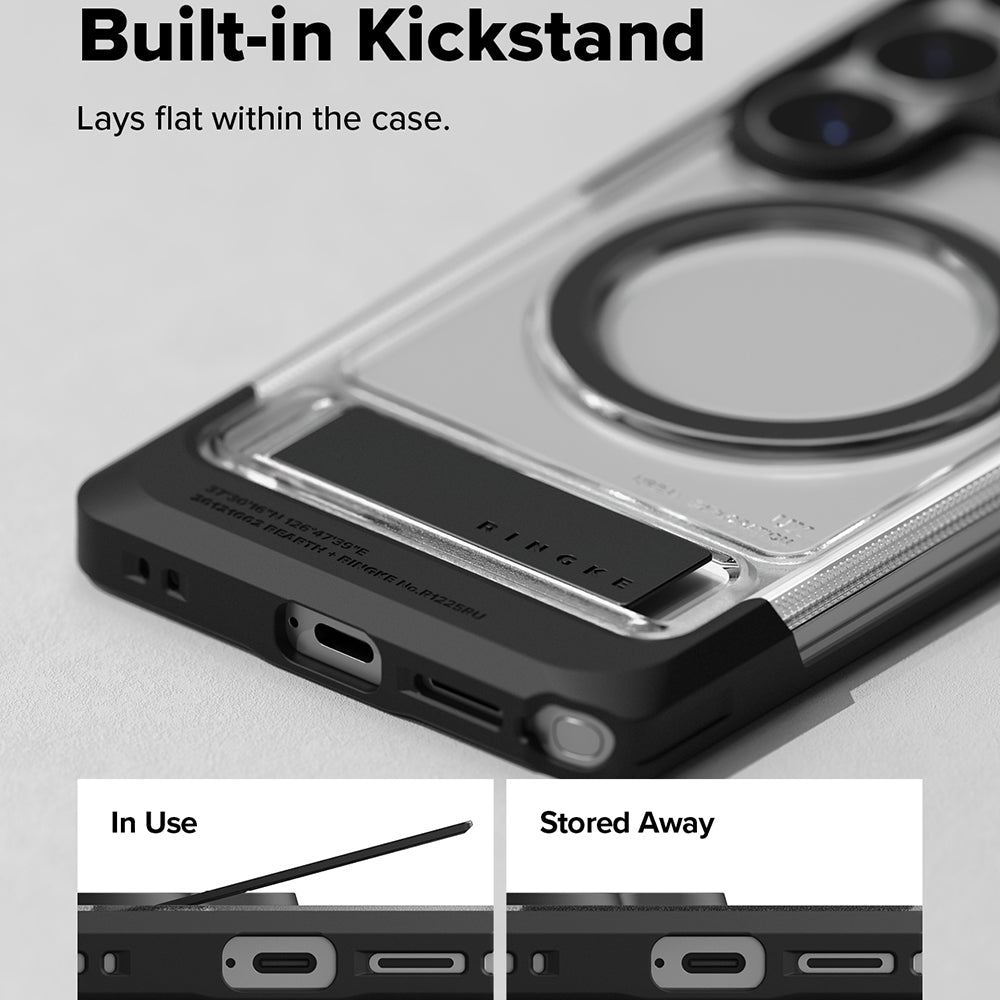 Husa de protectie Ringke UX Magnetic compatibil cu Samsung Galaxy S26 Ultra, Transparent