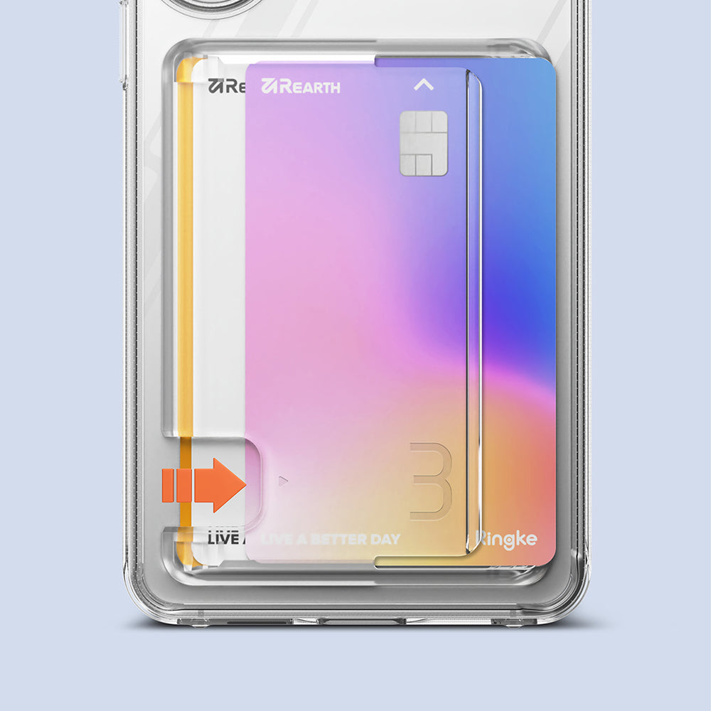 Husa de protectie Ringke Fusion Card compatibil cu Samsung Galaxy S26 Plus, Transparent
