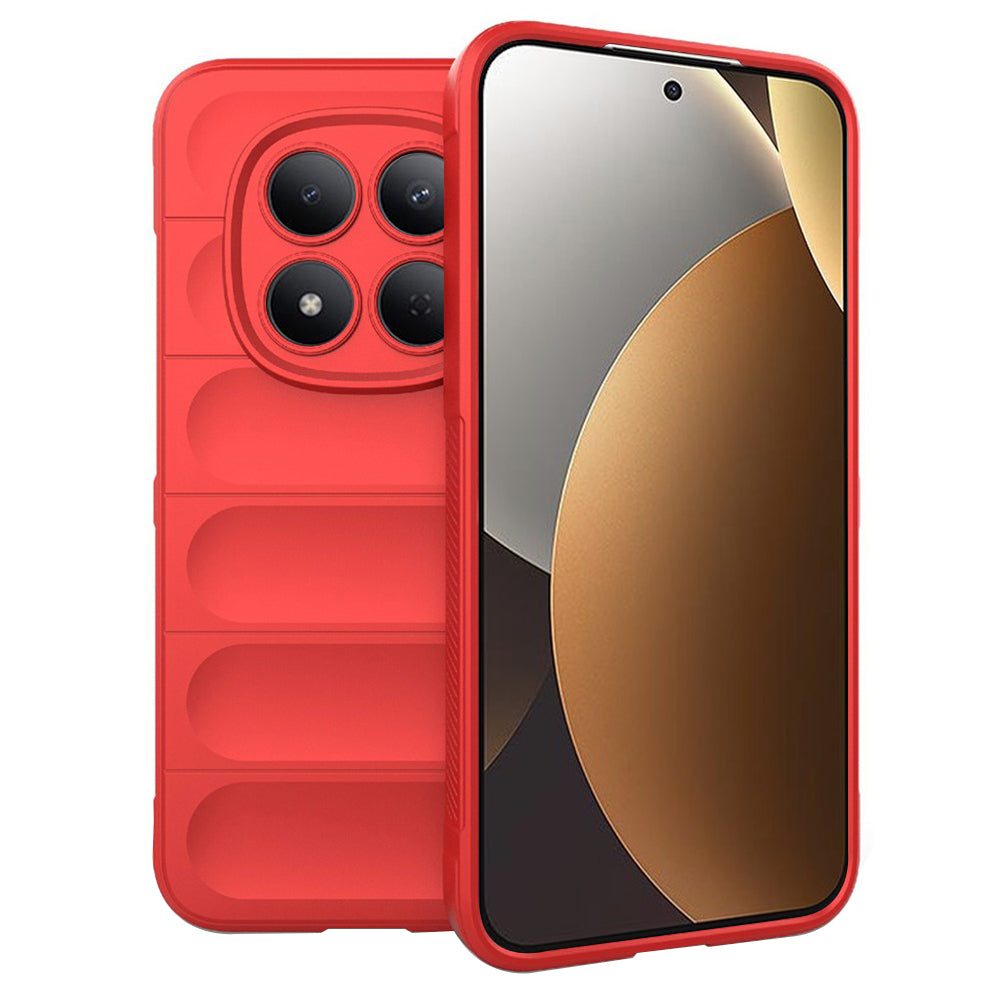 Husa de protectie Techsuit Magic Shield compatibil cu Xiaomi Redmi Note 15 Pro 5G, Rosu