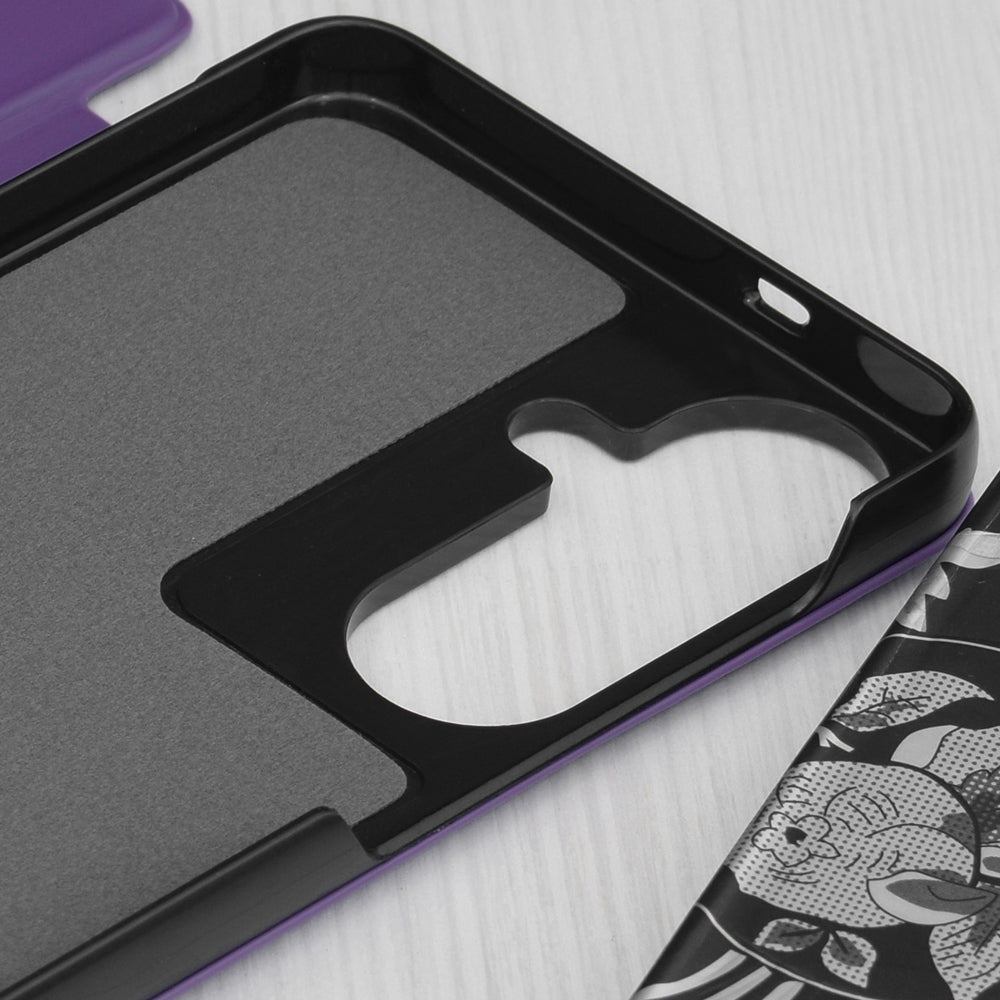 Husa de protectie Techsuit eFold Series compatibil cu Samsung Galaxy S26 Plus, Mov