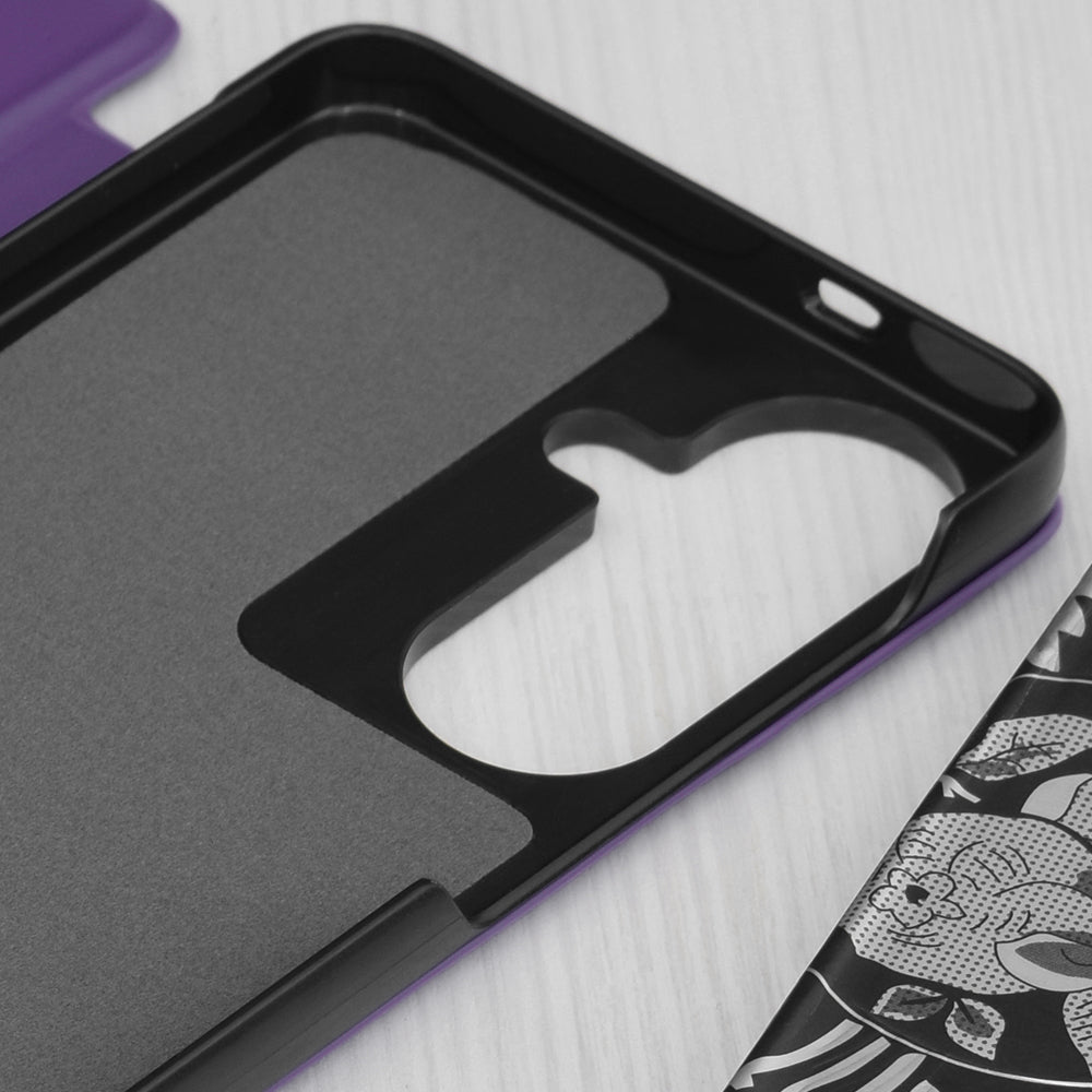 Husa de protectie Techsuit eFold Series compatibil cu Samsung Galaxy S26, Mov