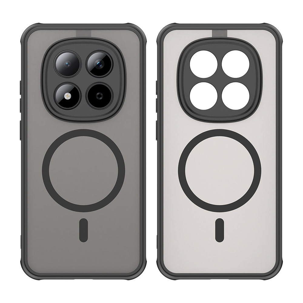 Husa de protectie Techsuit HaloFrost II MagSafe compatibil cu Xiaomi Redmi Note 15 Pro 5G, Negru