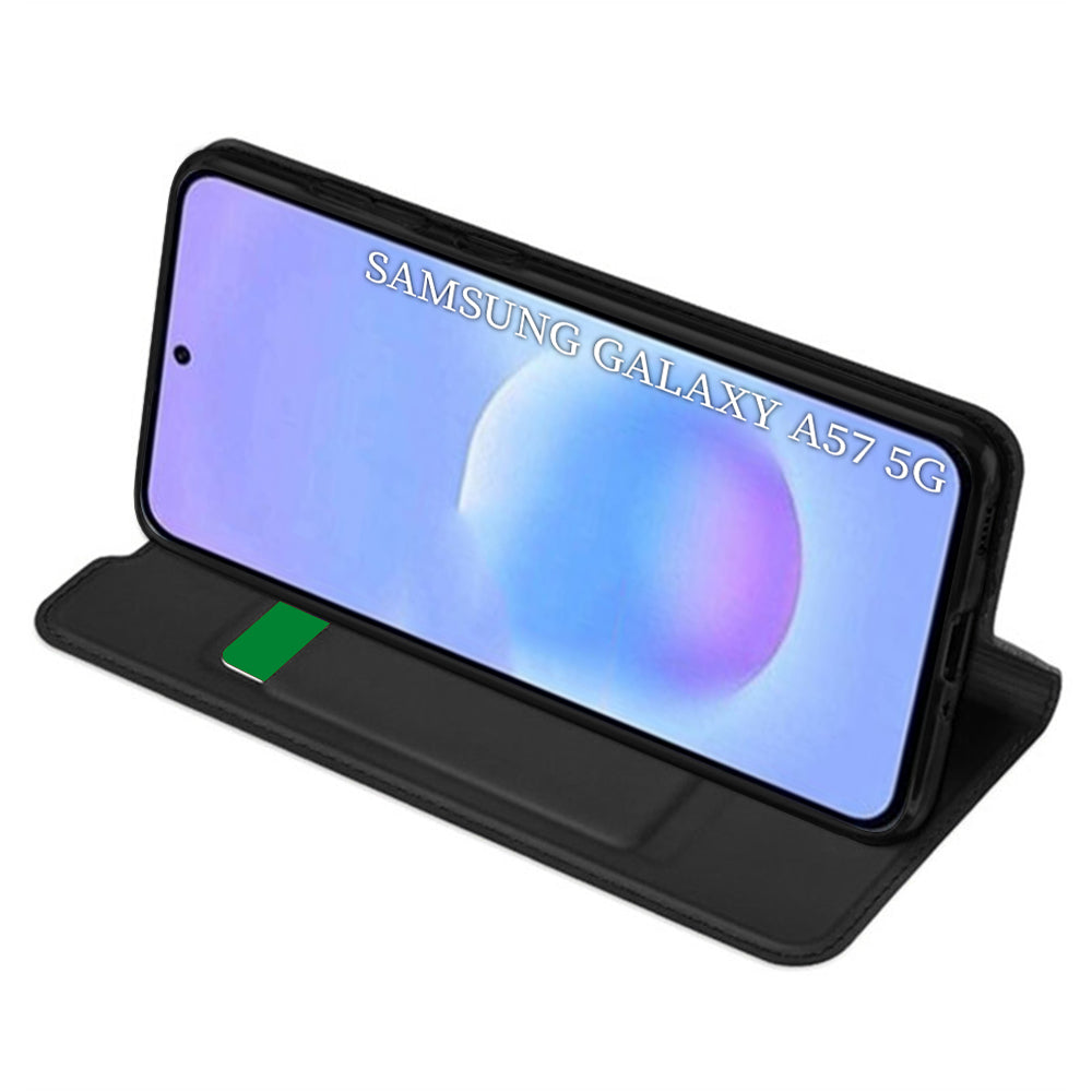 Husa de protectie Techsuit Magskin Book compatibil cu Samsung Galaxy A57 5G, Negru
