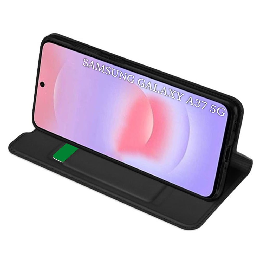 Husa de protectie Techsuit Magskin Book compatibil cu Samsung Galaxy A37 5G, Negru