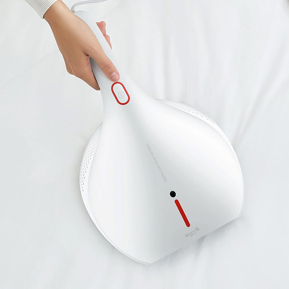 Gadget Deerma Handheld Vacuum Cleaner (CM800), with Heat, UV-C Light, 13000Pa, HEPA, 450W, 0.5l, 4.5m Cord Length, Alb