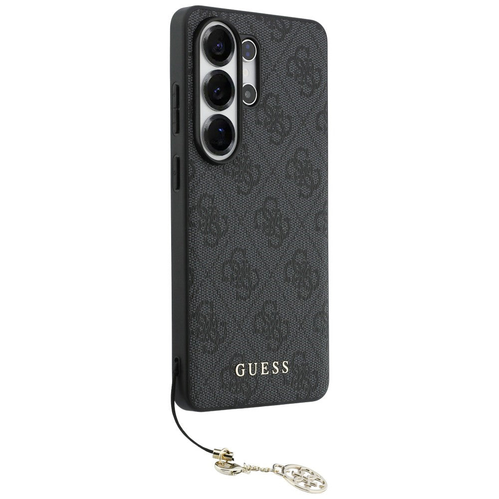 Husa de protectie Guess Hardcase 4G Classic Logo Charm (GUHMS26LGF4GGR) compatibil cu Samsung Galaxy S26 Ultra, Negru