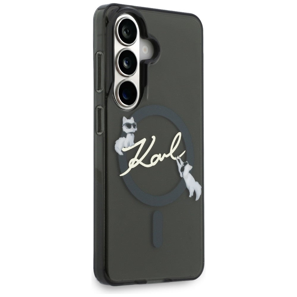 Husa de protectie Karl Lagerfeld compatibil cu Samsung Galaxy S26 Plus, Negru