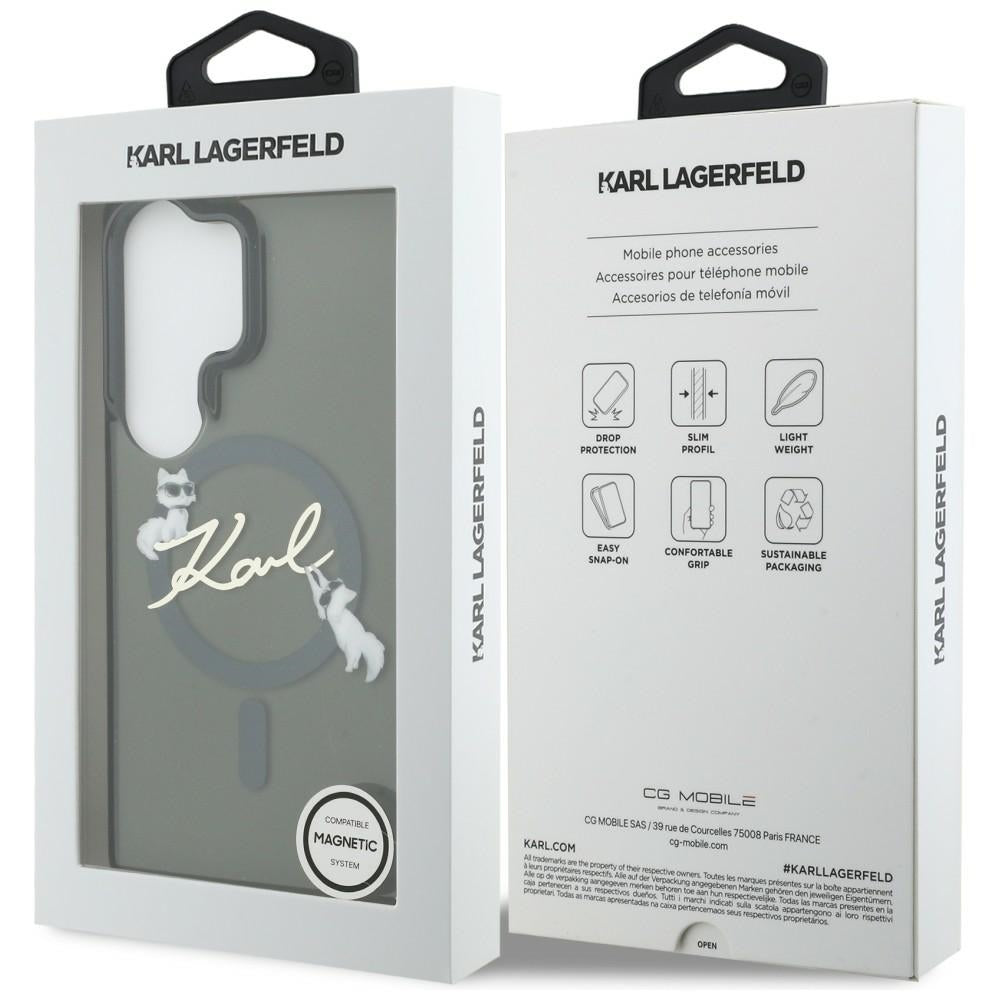 Husa de protectie Karl Lagerfeld compatibil cu Samsung Galaxy S26 Ultra, Negru