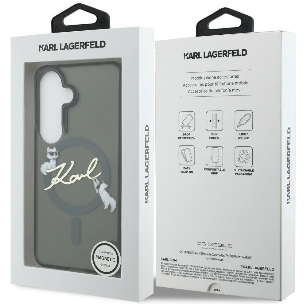 Husa de protectie Karl Lagerfeld compatibil cu Samsung Galaxy S26, Argintiu
