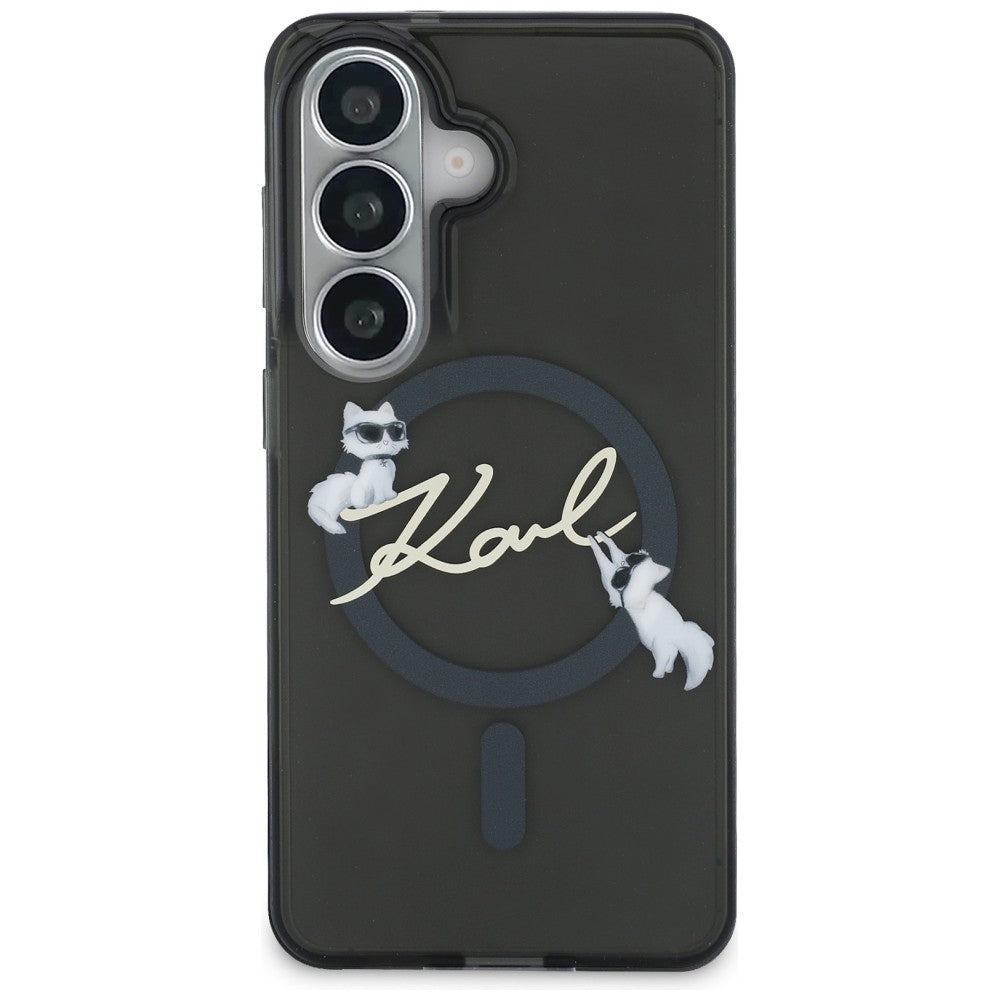 Husa de protectie Karl Lagerfeld compatibil cu Samsung Galaxy S26, Argintiu