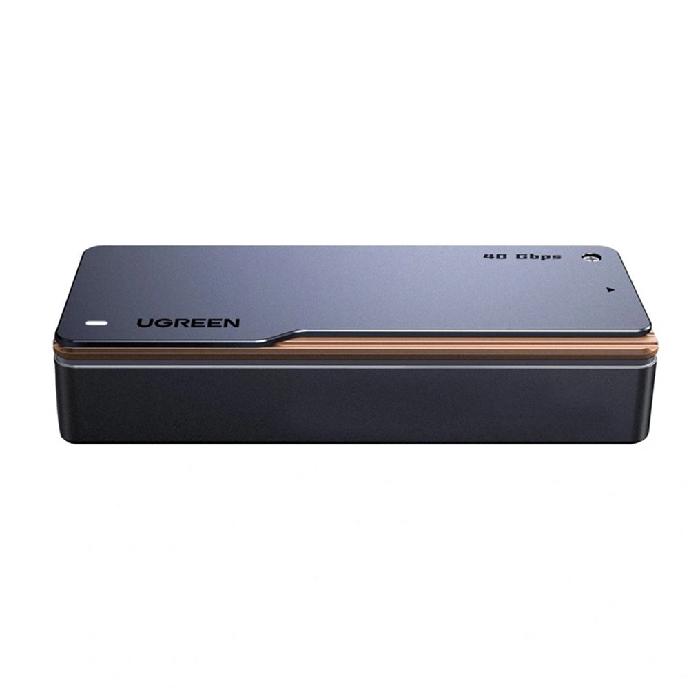 Stocare Ugreen Hard Drive Enclosure D703 (65727), M.2 NVMe/SSD, 40Gbps, 8TB, with Type-C Cable, Gri