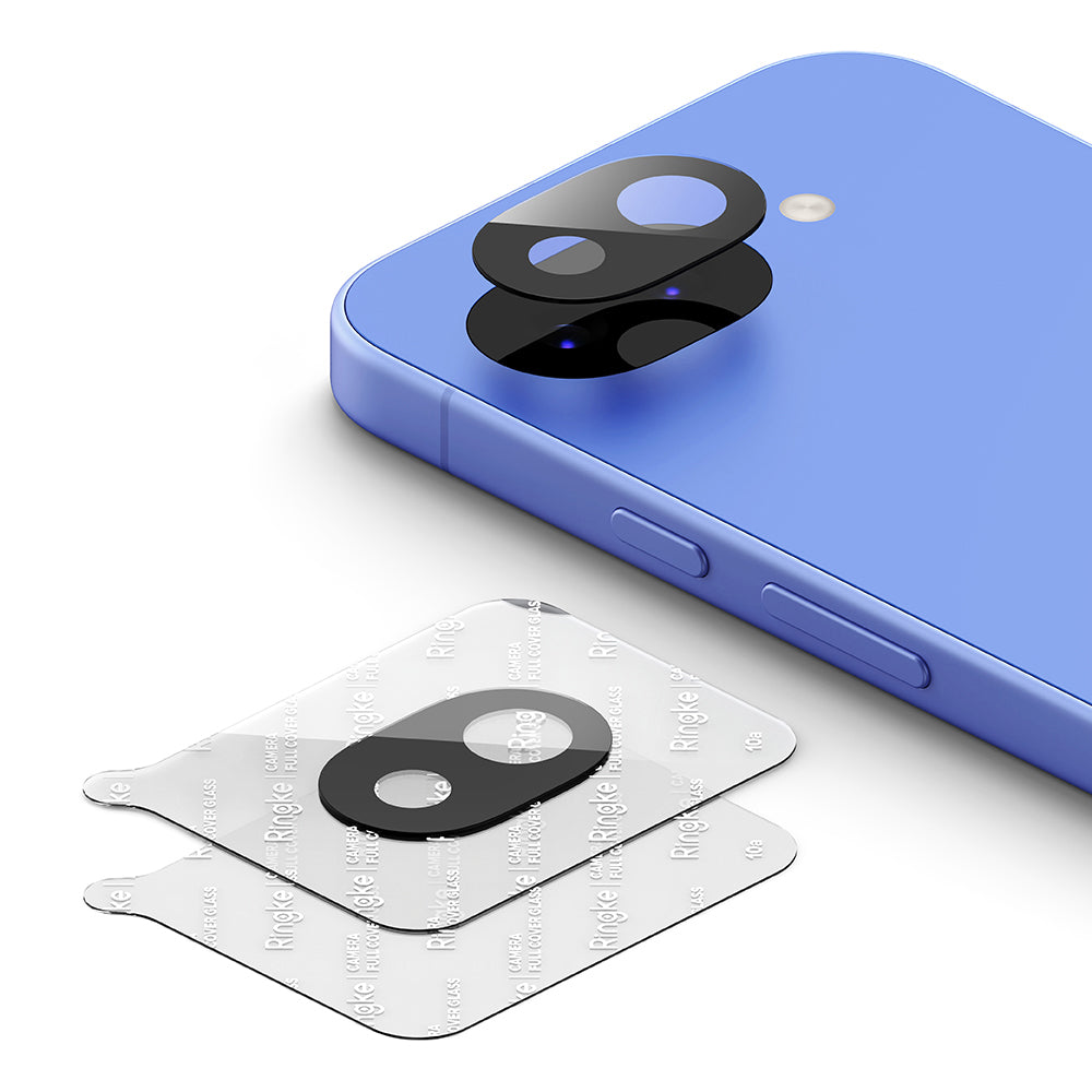 Folie de protectie Ringke Camera Full Cover Glass (set de 2) compatibil cu Google Pixel 10a, Transparent