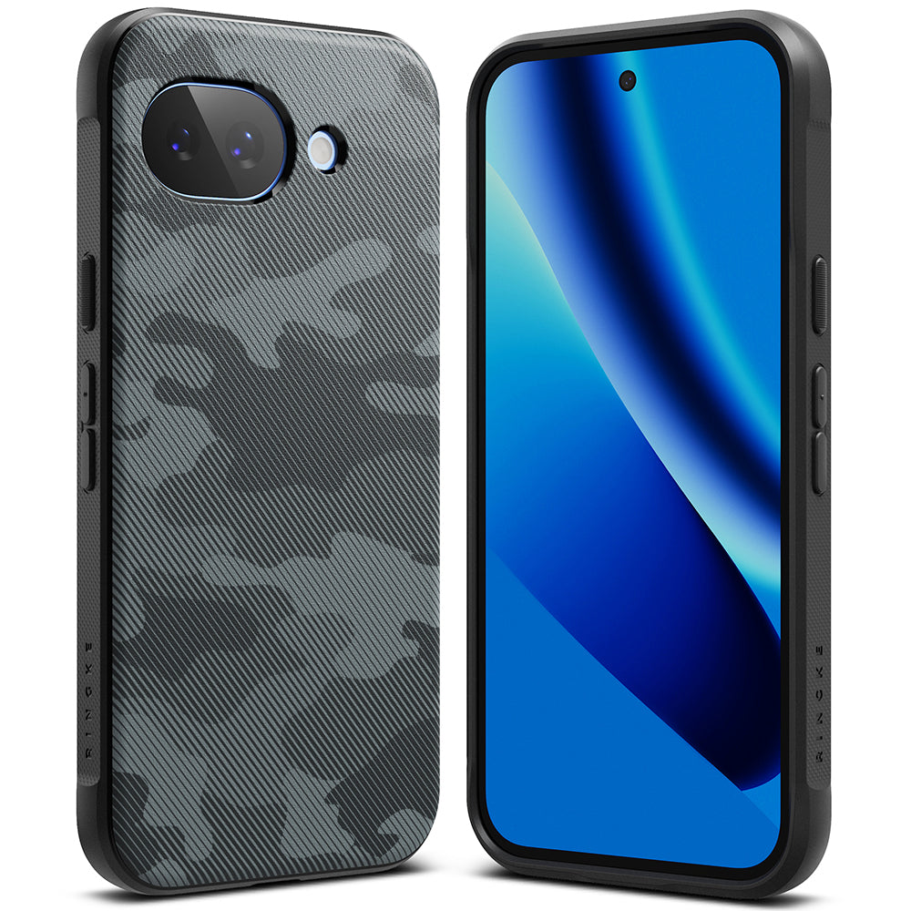 Husa de protectie Ringke Onyx compatibil cu Google Pixel 10a, Camo Black