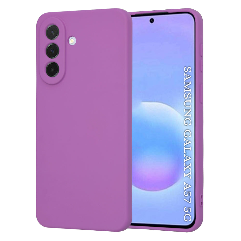 Husa de protectie Techsuit SoftFlex compatibil cu Samsung Galaxy A57 5G, Mov