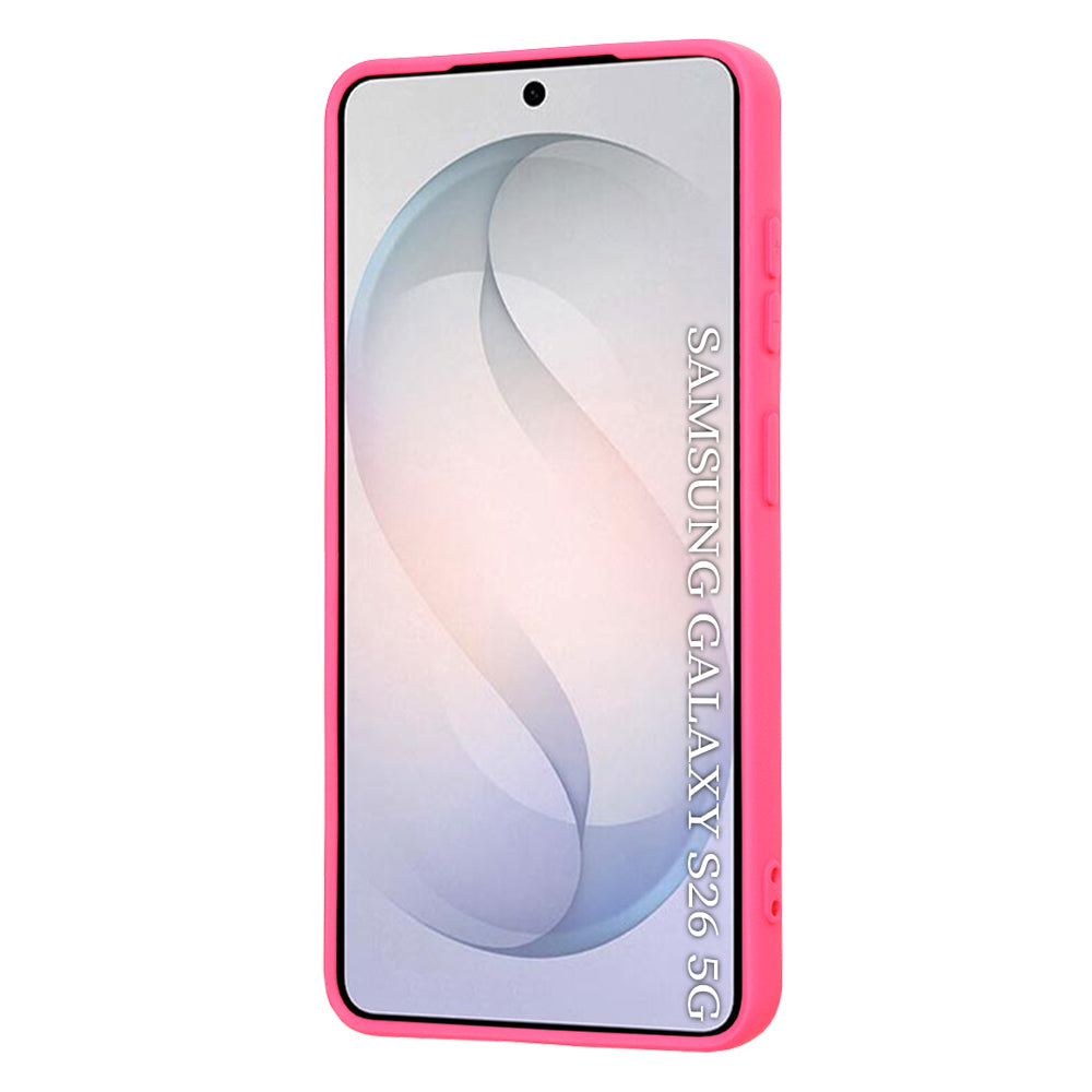 Husa de protectie Techsuit SoftFlex MagSafe compatibil cu Samsung Galaxy S26, Roz Intens