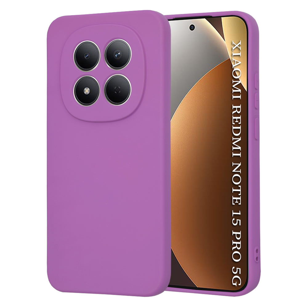Husa de protectie Techsuit SoftFlex compatibil cu Xiaomi Redmi Note 15 Pro 5G, Mov