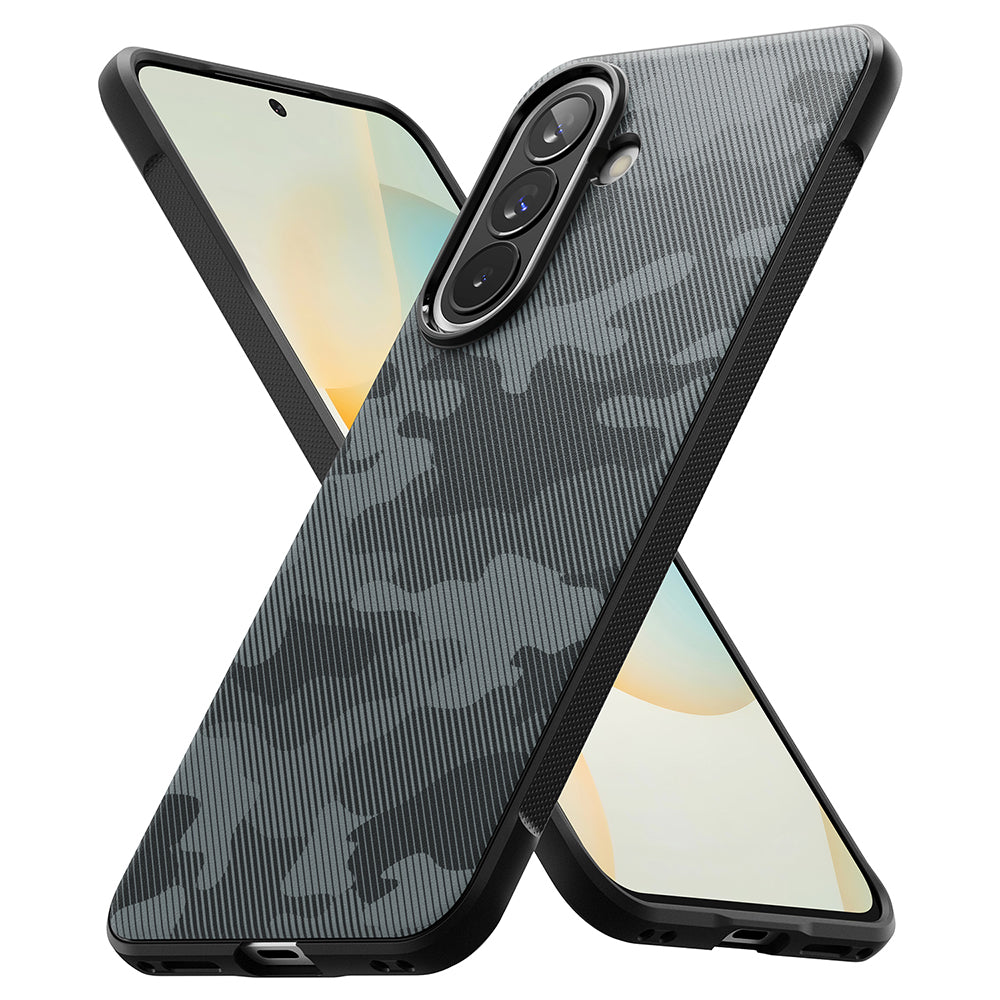 Husa de protectie Ringke Onyx compatibil cu Samsung Galaxy A57 5G, Camo Black