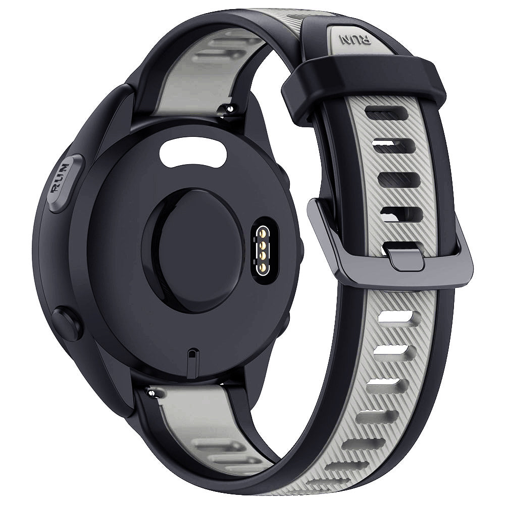 Curea smartwatch Techsuit Watchband 22mm (W053) compatibil cu Huawei Watch GT 2 (46mm)/GT 2 Pro/GT 3 Pro (46mm)/Ultimate, Xiaomi Watch S1, Gri