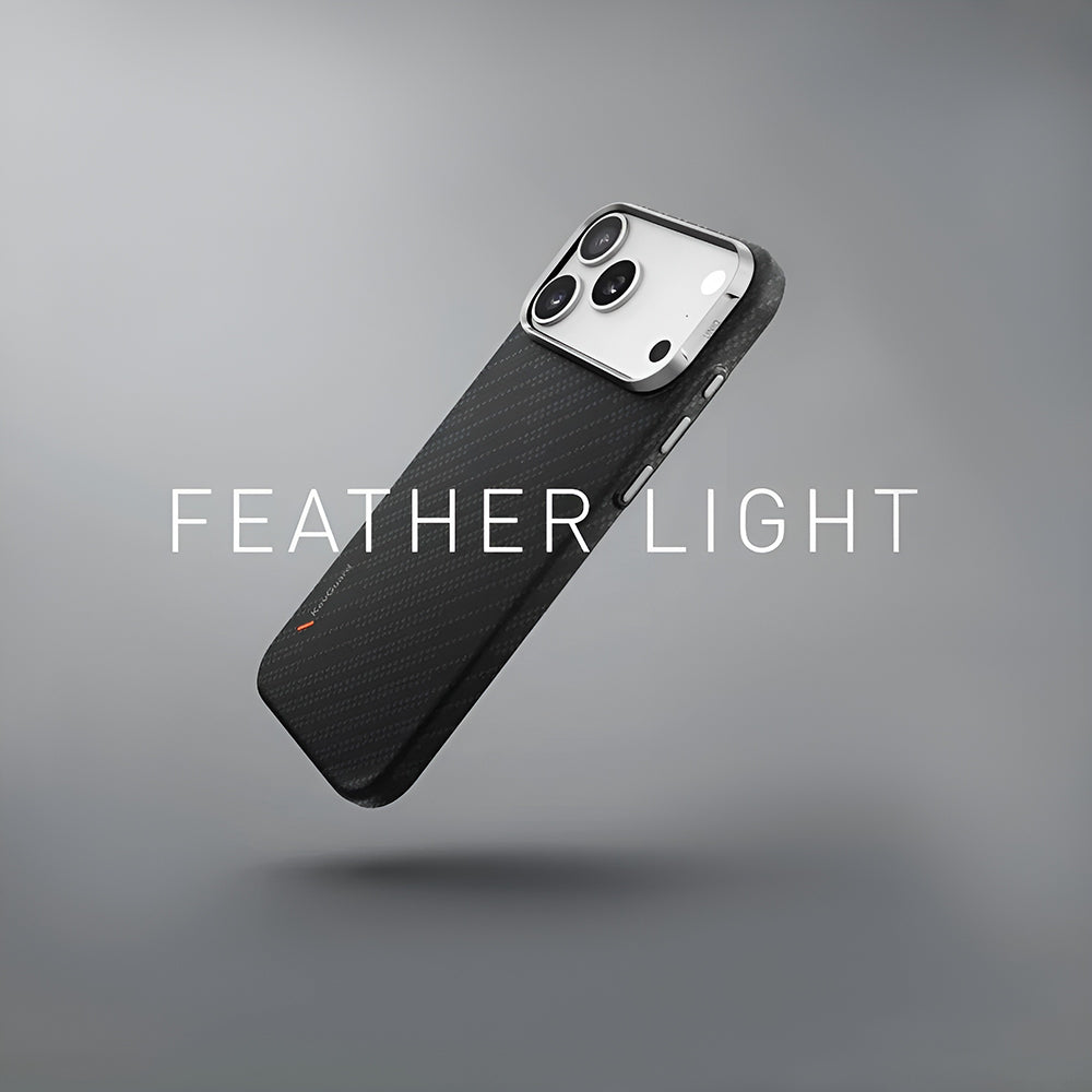 Husa de protectie UNIQ Keva Aramid compatibil cu iPhone 17 Pro Max, Negru