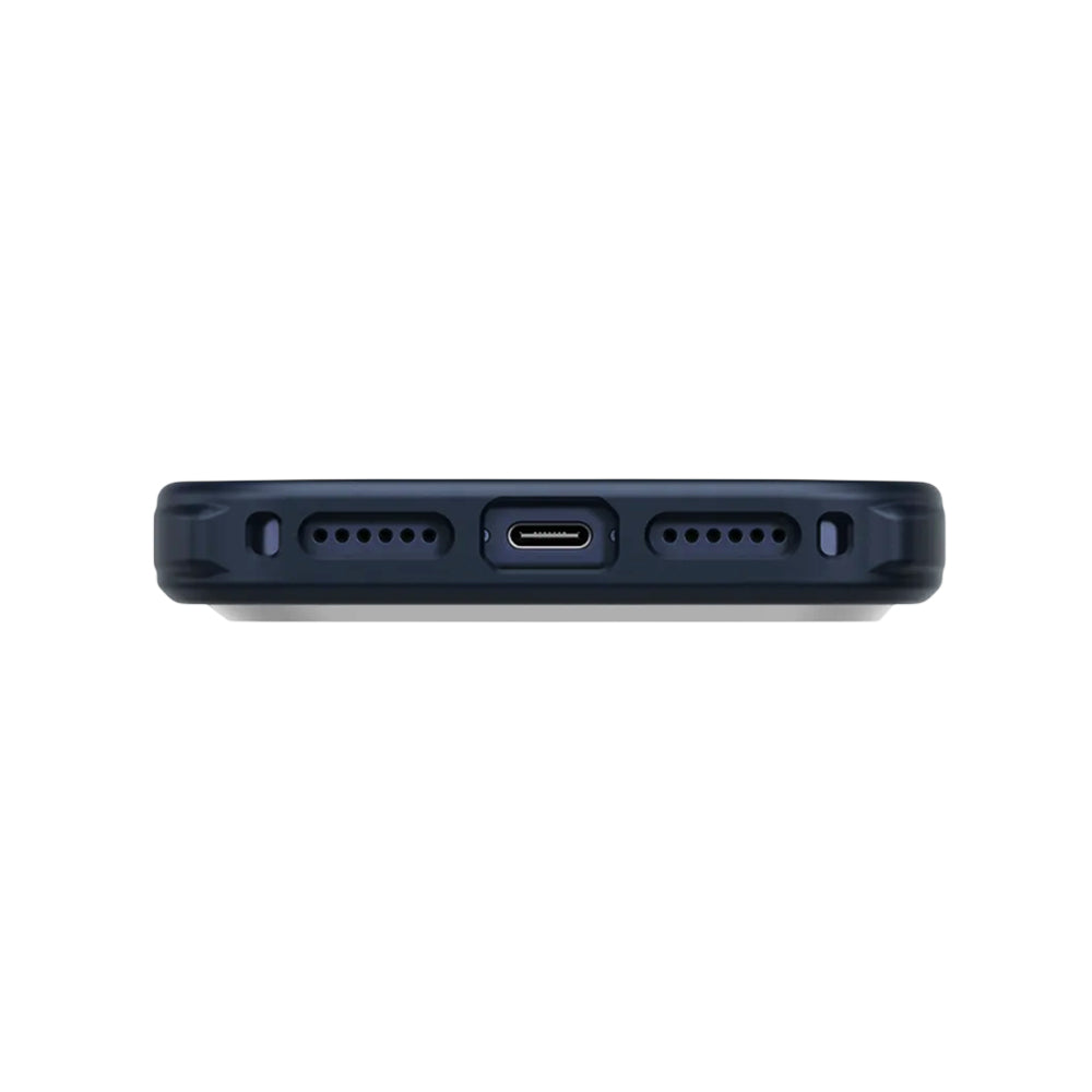 Husa de protectie UNIQ Keva Aramid compatibil cu iPhone 17 Pro Max, Bleumarin