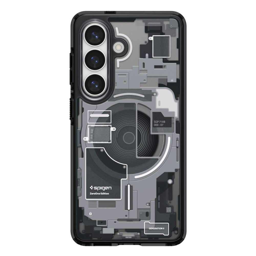 Husa de protectie Spigen Ultra Hybrid MagSafe (ACS10736) compatibil cu Samsung Galaxy S26, Zero One Black