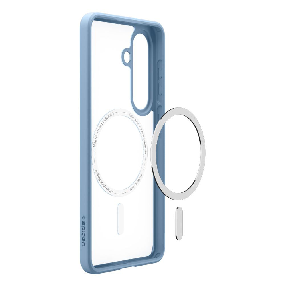 Husa de protectie Spigen Ultra Hybrid MagSafe (ACS11213) compatibil cu Samsung Galaxy S26 Plus, Albastru Deschis