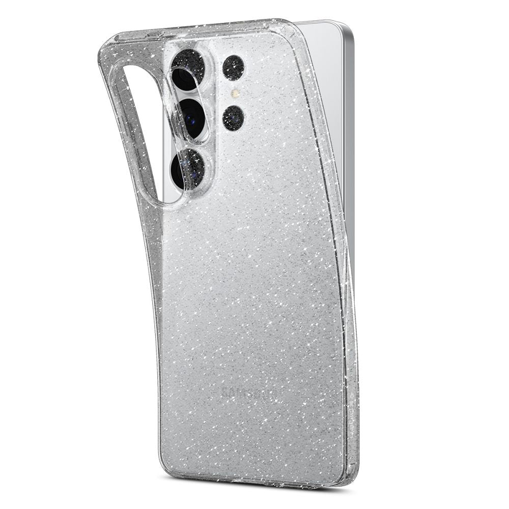 Husa de protectie Spigen Liquid Crystal Glitter (ACS10673) compatibil cu Samsung Galaxy S26 Ultra, Crystal Quartz