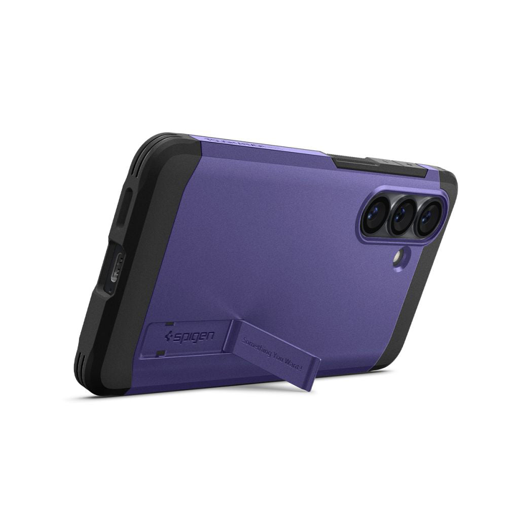 Husa de protectie Spigen Tough Armor MagSafe (ACS11215) compatibil cu Samsung Galaxy S26 Plus, Ash Violet
