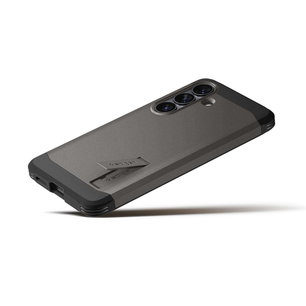Husa de protectie Spigen Tough Armor MagSafe (ACS10739) compatibil cu Samsung Galaxy S26, Gunmetal