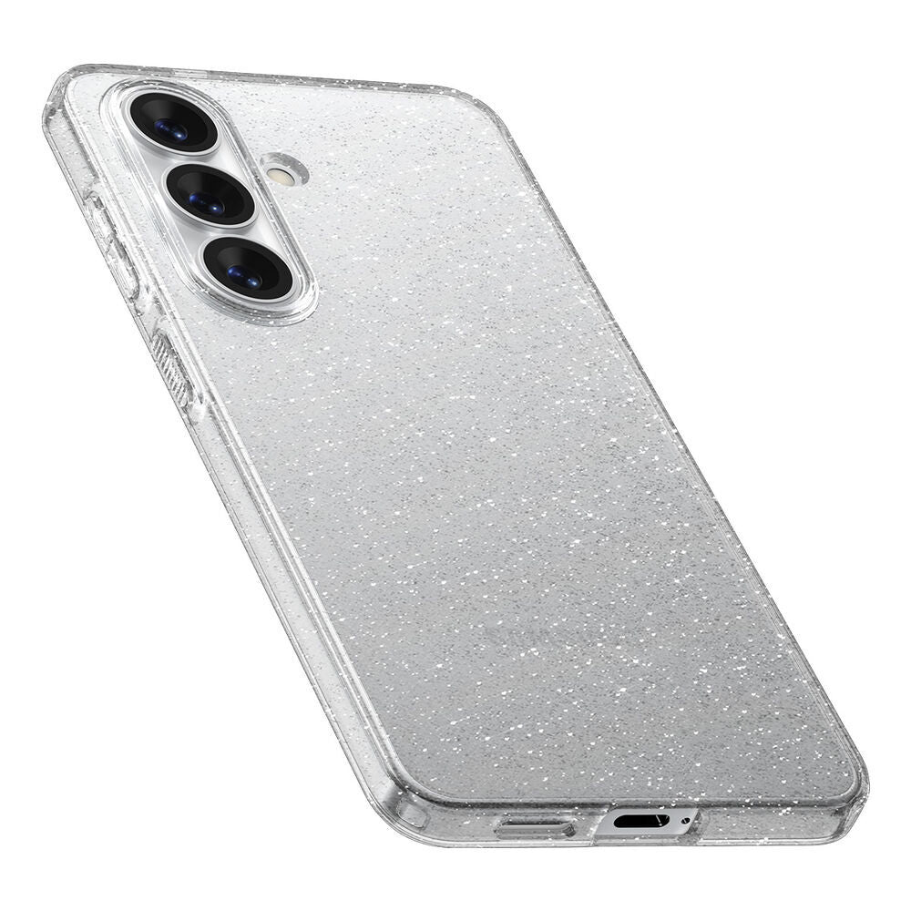 Husa de protectie Spigen Liquid Crystal Glitter (ACS10703) compatibil cu Samsung Galaxy S26 Plus, Crystal Quartz