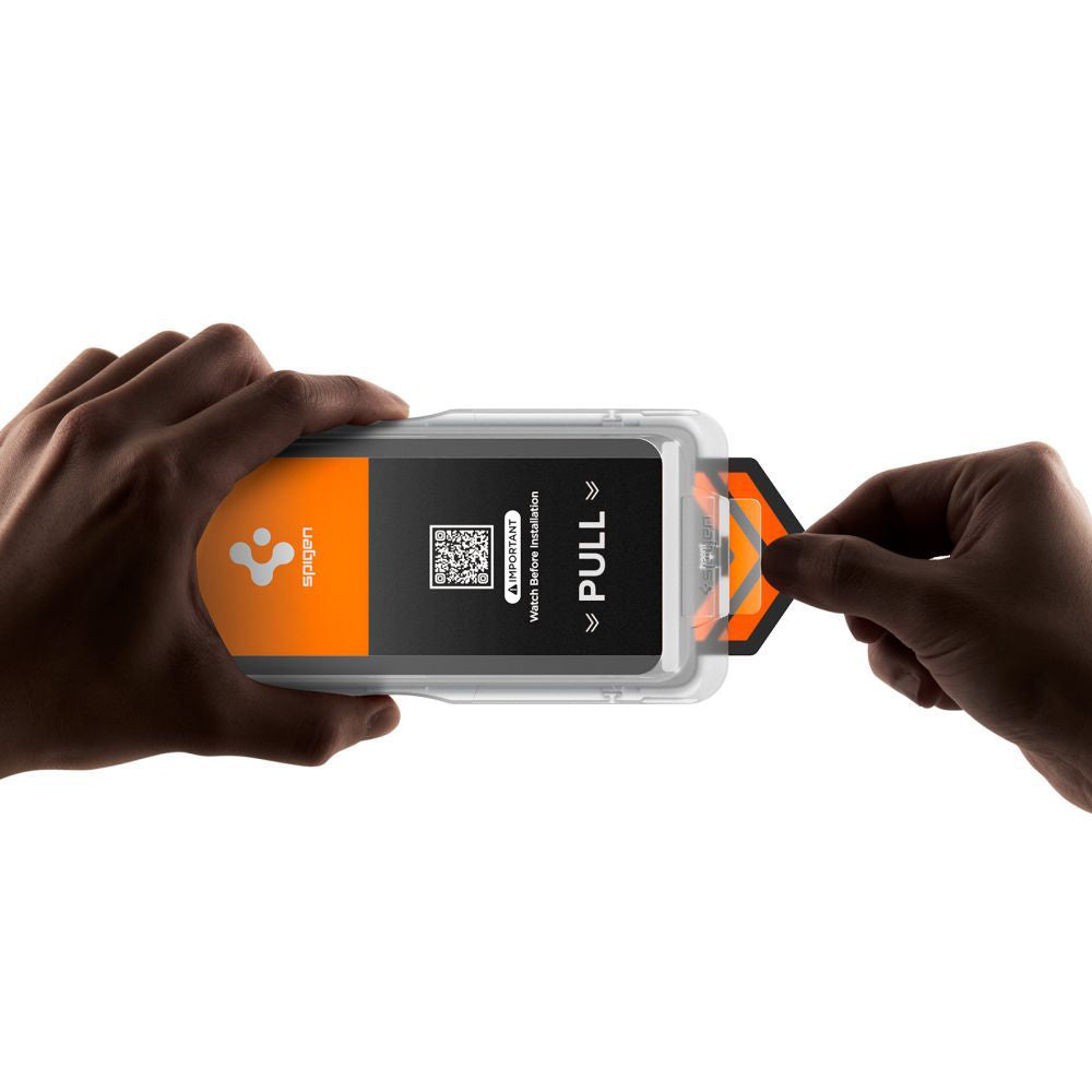 Folie de protectie Spigen Glas.tR EZ-FIT Pro HD (AGL11098) compatibil cu Samsung Galaxy S26, Privacy