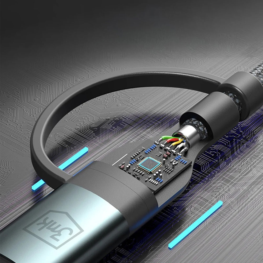Cablu USB-C–USB 3mk, 18 W, 1,2 m, negru