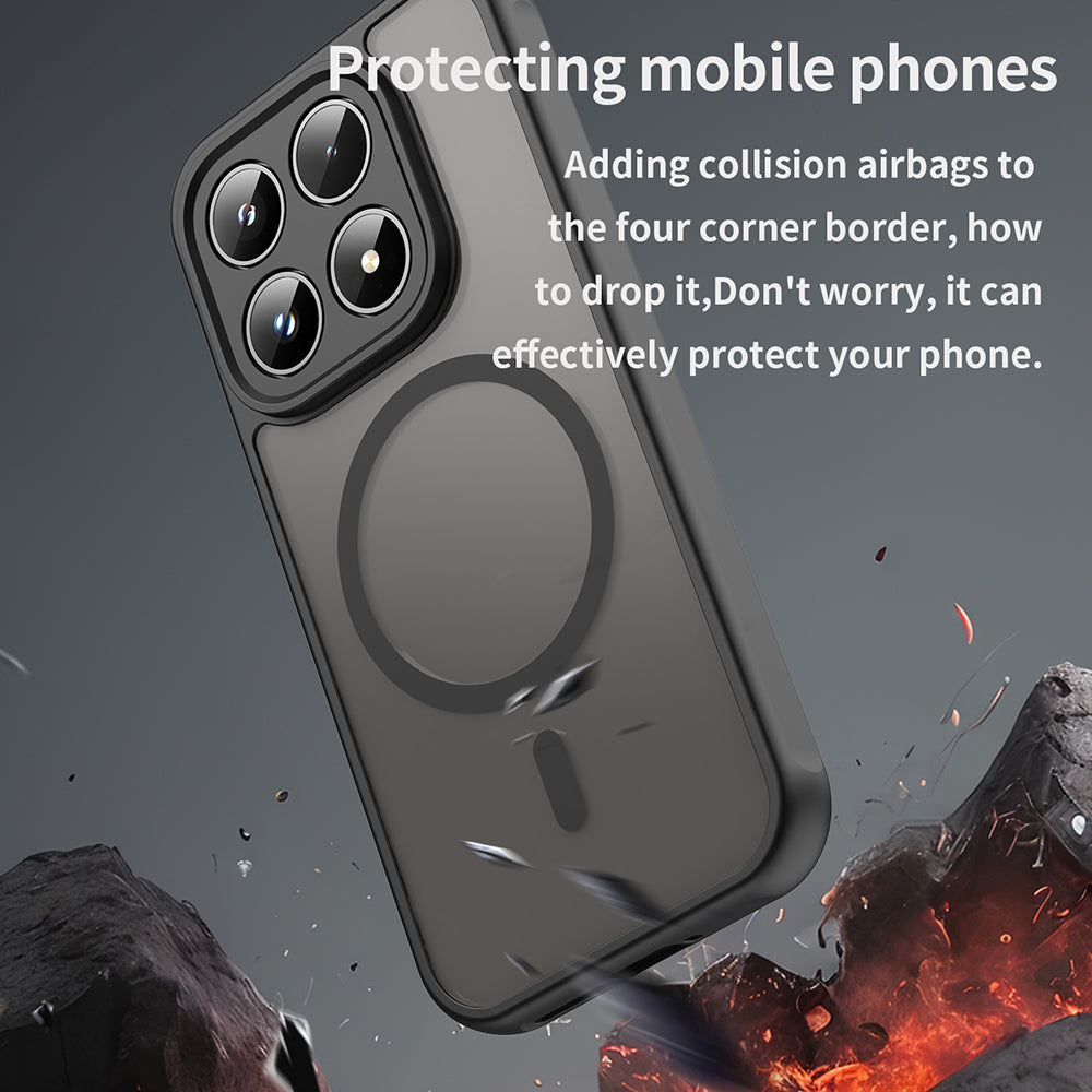 Husa de protectie Techsuit HaloFrost II MagSafe compatibil cu Xiaomi 17, Verde Menta