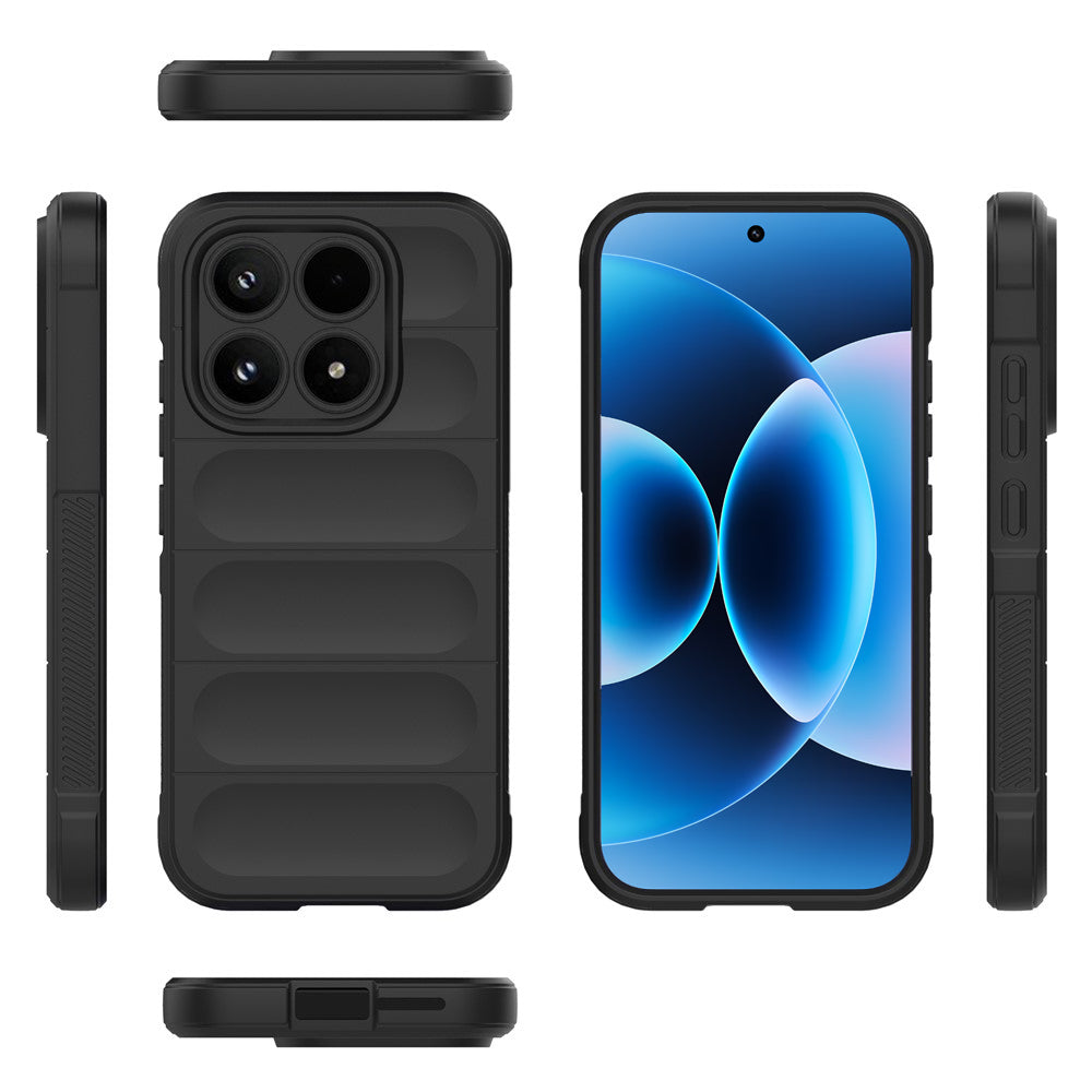 Husa de protectie Techsuit Magic Shield compatibil cu Xiaomi 17, Negru