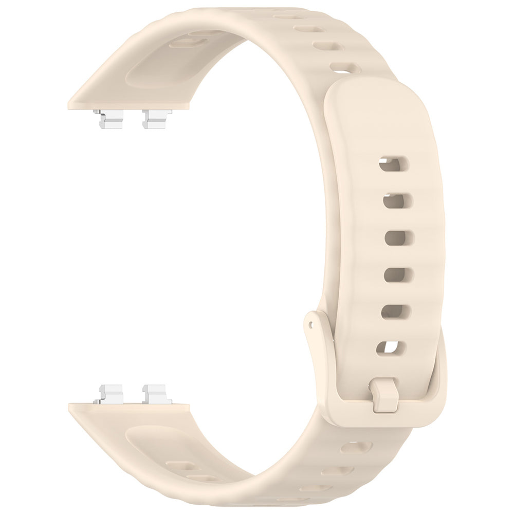 Curea pentru Huawei Band 11 / Band 11 Pro - Techsuit Watchband (W082) - Cream