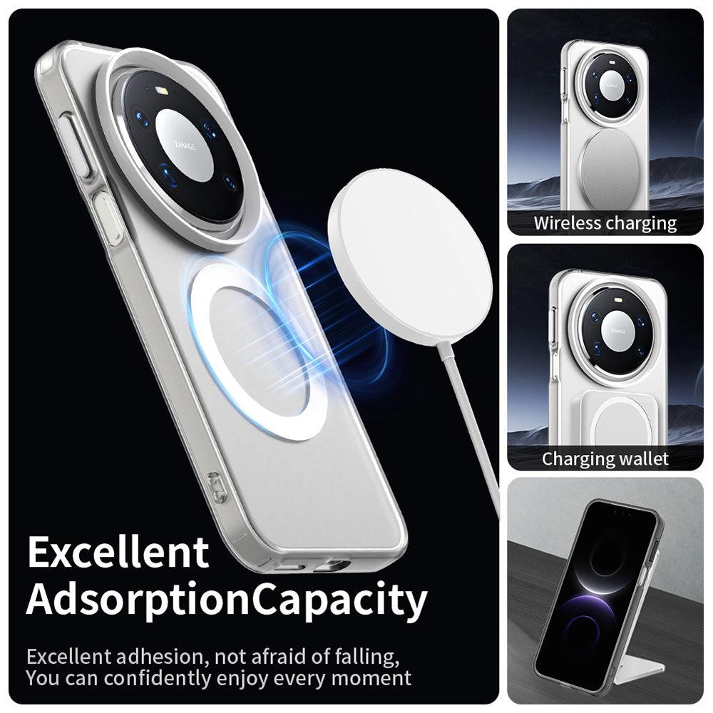 Husa de protectie Techsuit CandyCase MagSafe compatibil cu Huawei Mate 80 Pro, Alb